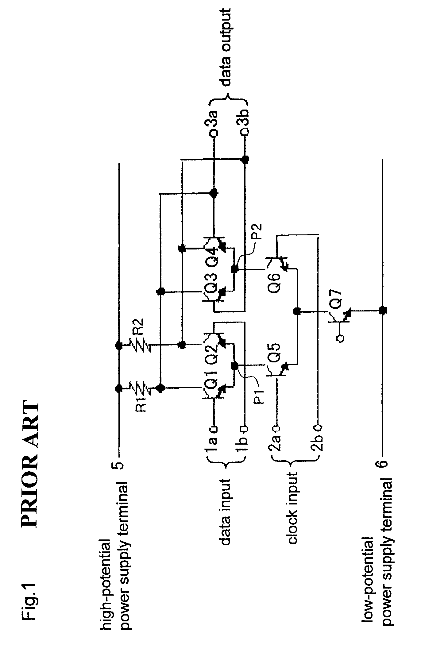 Logic circuit for use in a latch circuit and a data reading circuit or the like which includes such a latch circuit