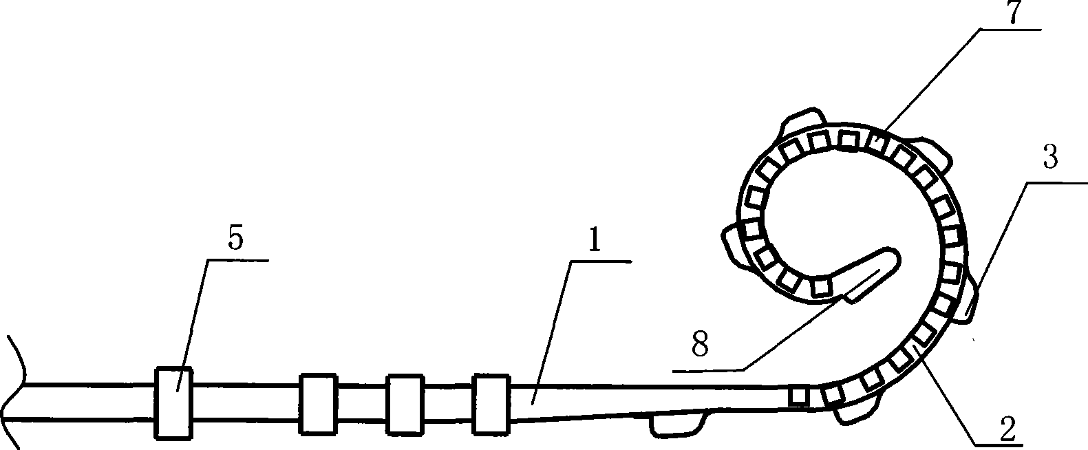 Pre-bend electrode array couplet for cochlear implant