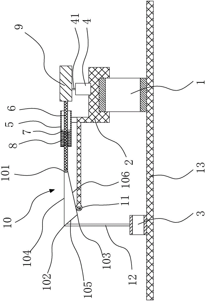 Electric training device for hemiplegic fingers