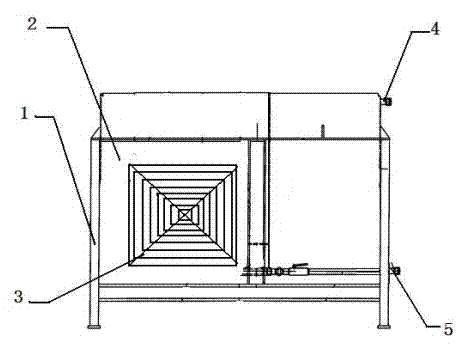 Novel environmental-protection paint dip-coating device