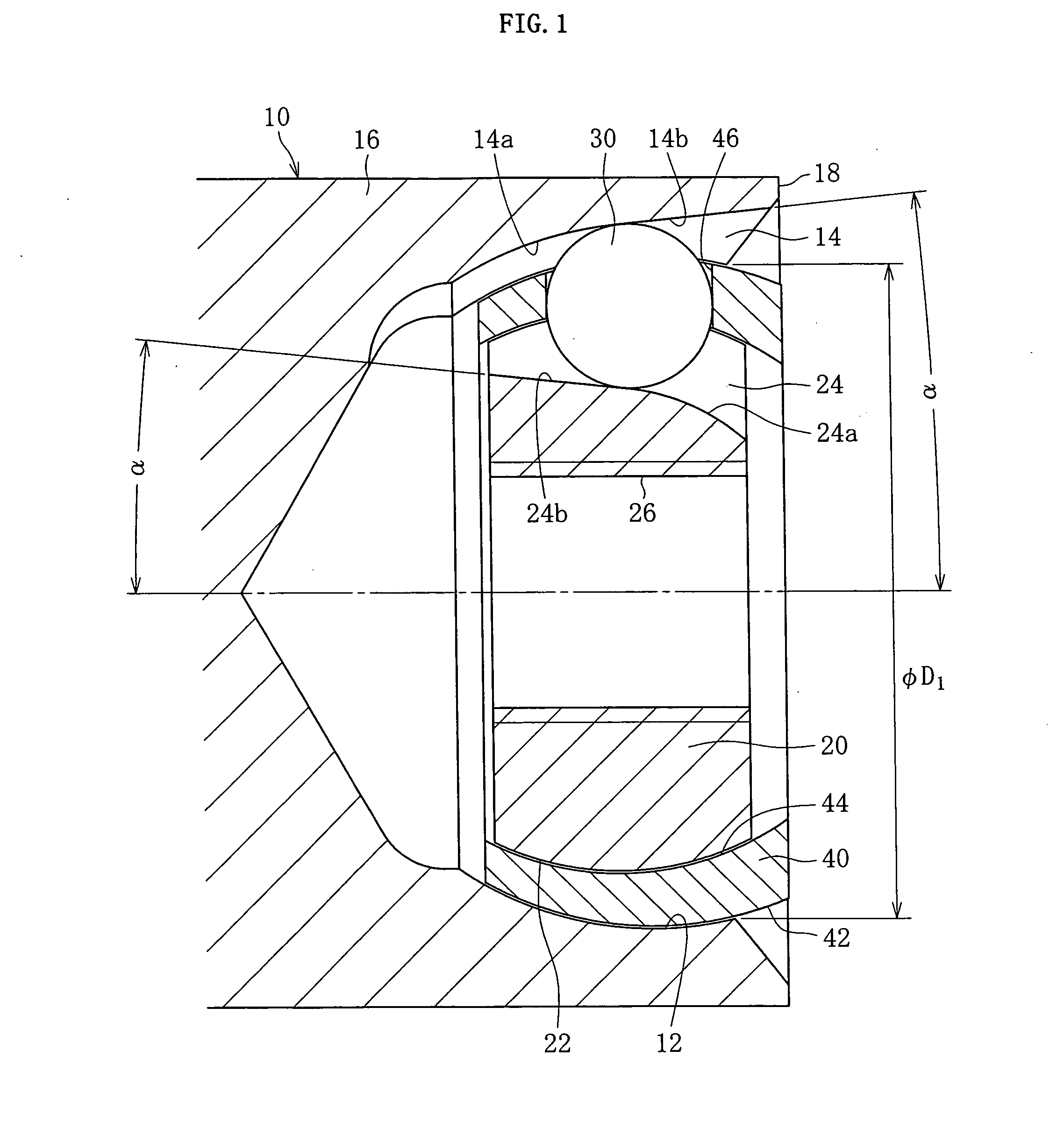 Fixed-type constant-velocity universal joint