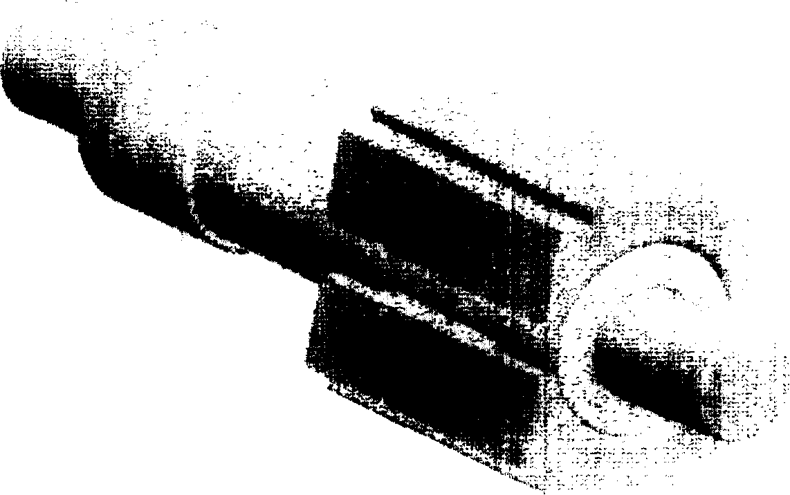 Forging technique of full fiber for hollow cone axis in express locomotive