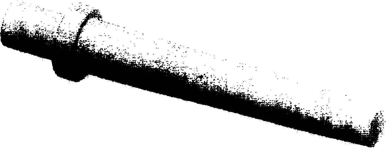 Forging technique of full fiber for hollow cone axis in express locomotive