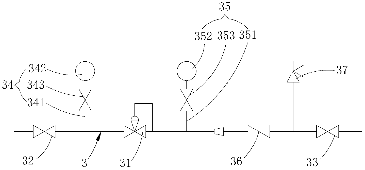 Nuclear power plant container pressurized energy storage system