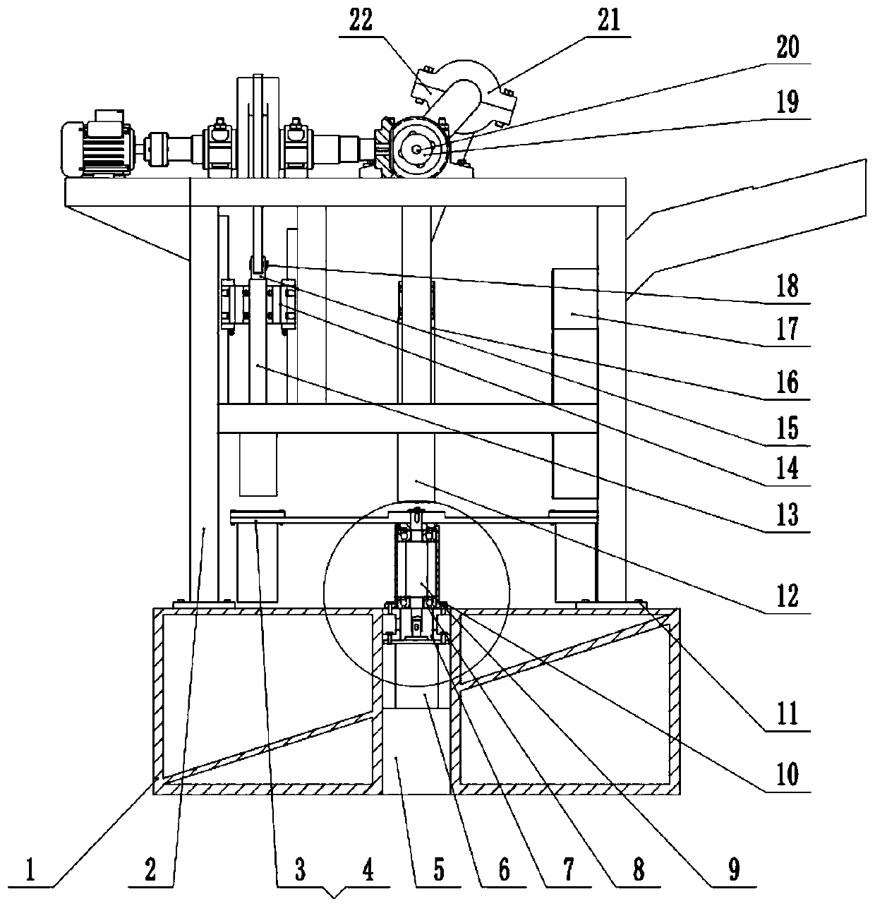 Plastic bottle label removing and compression recovery robot