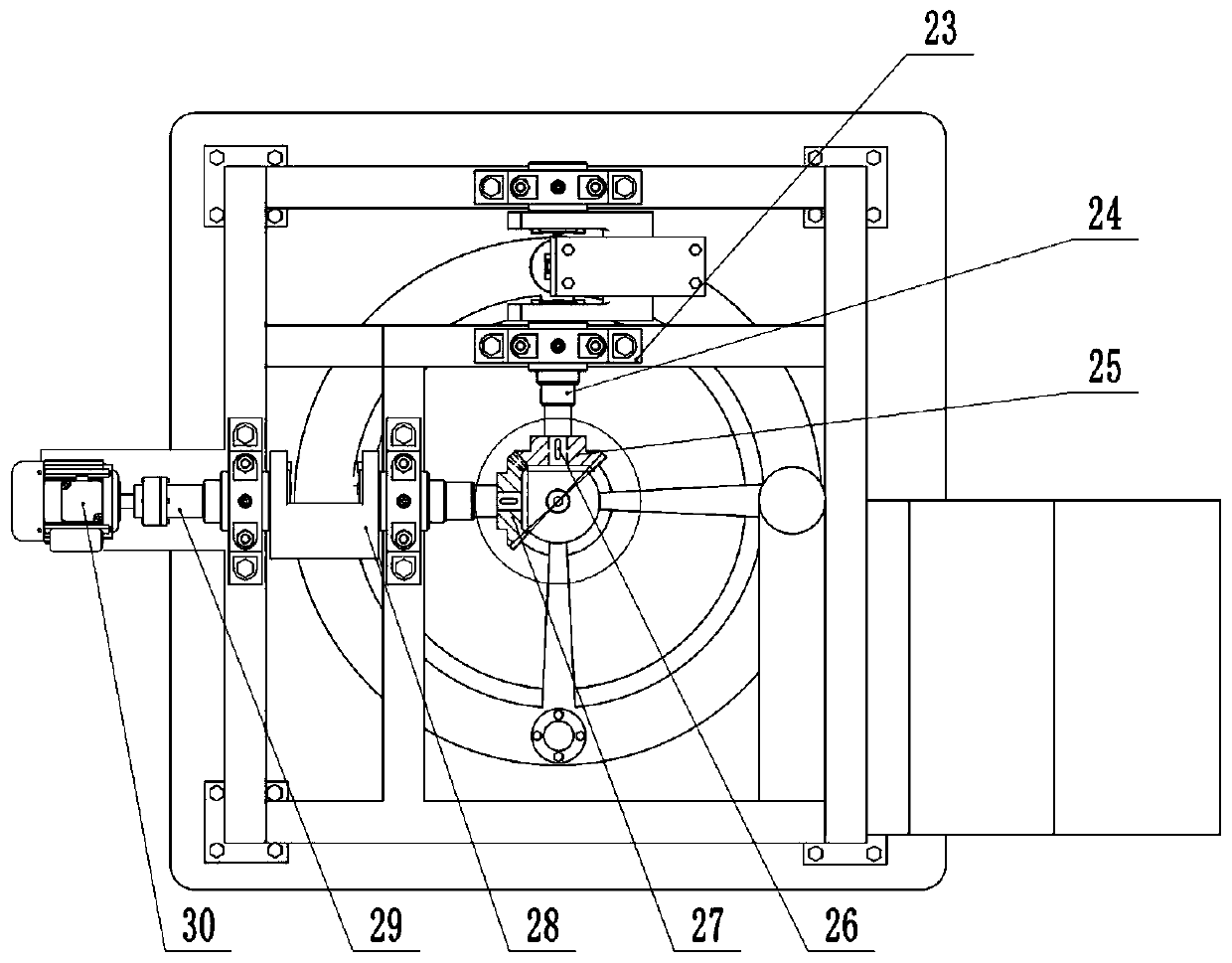 Plastic bottle label removing and compression recovery robot