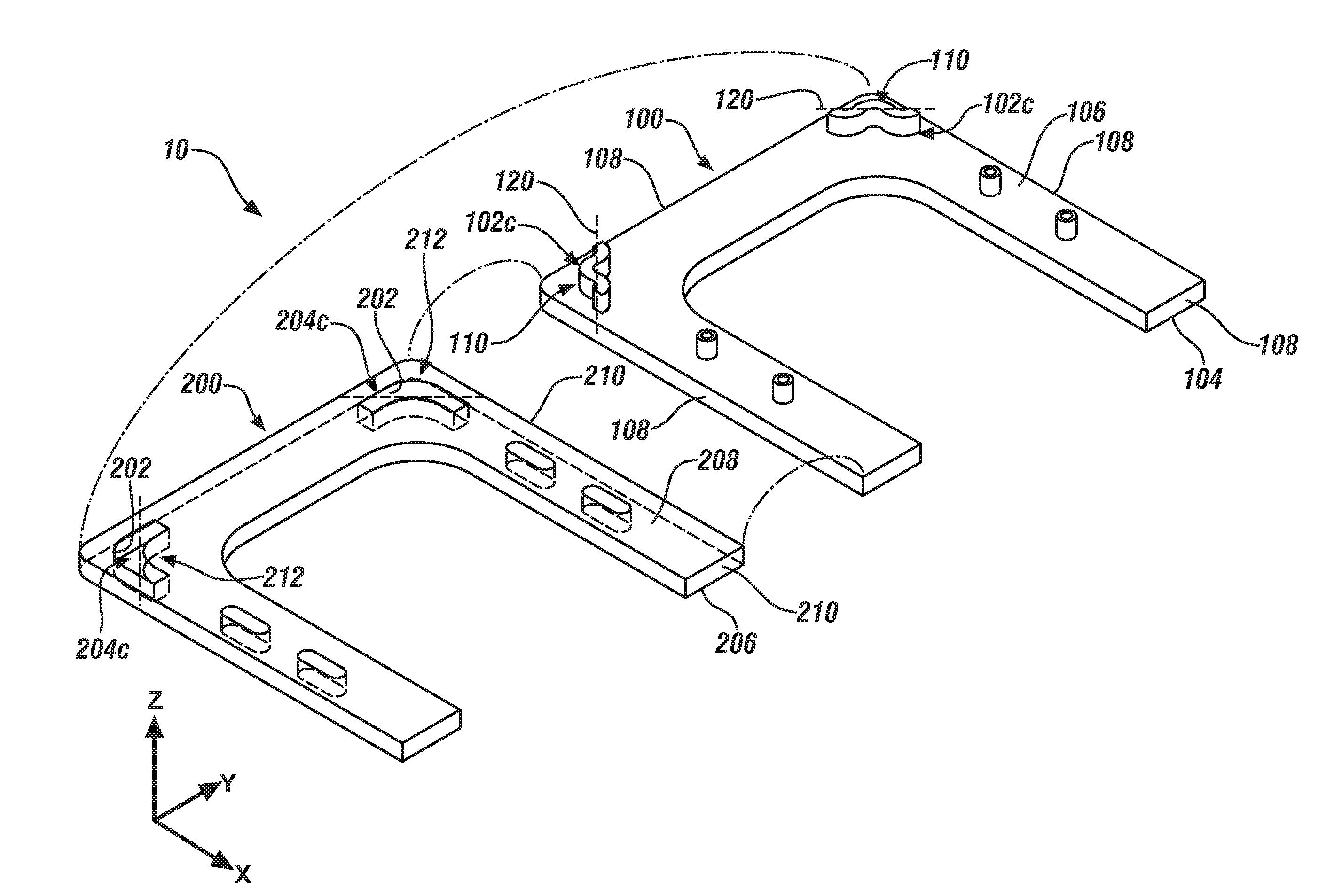 Elastically averaged alignment systems and methods