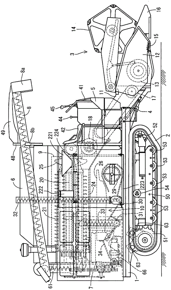 combine harvester