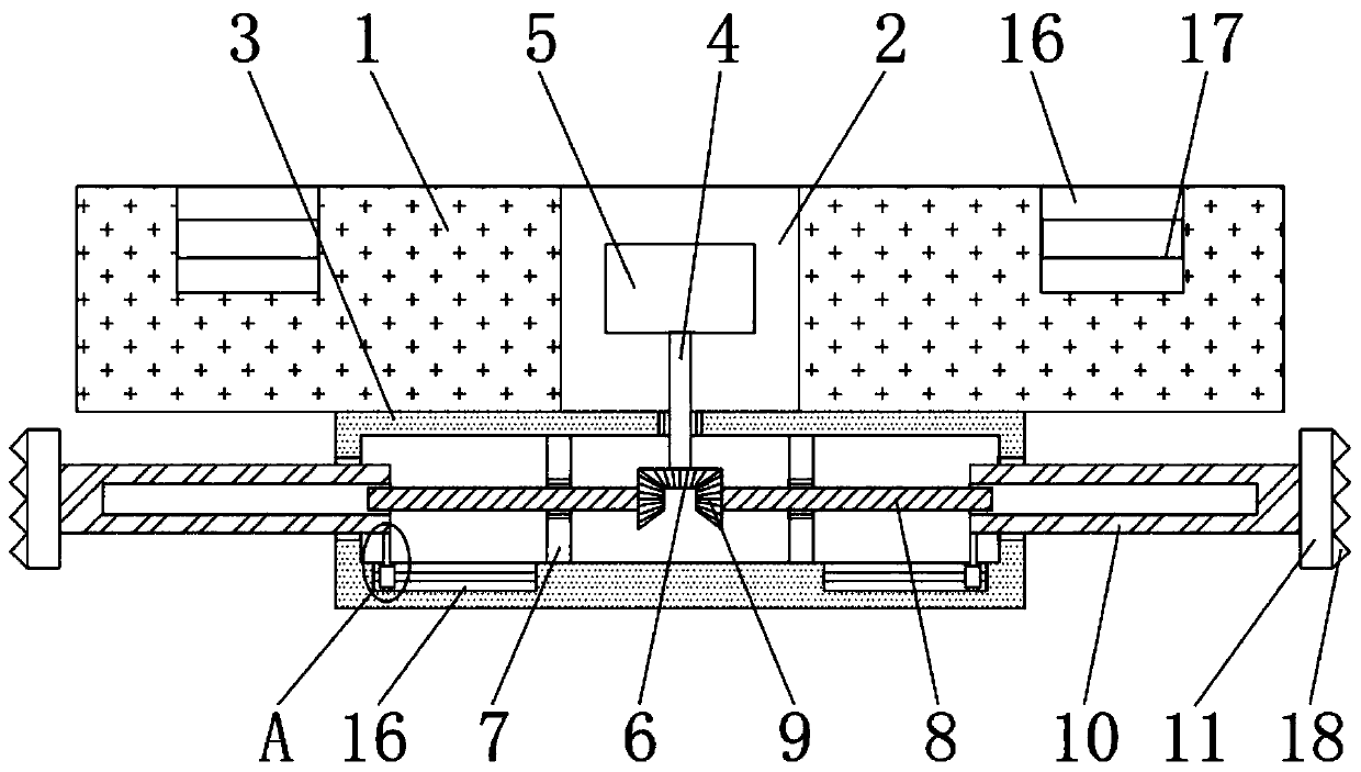 Inspection well temporary sealing device for urban infrastructure construction