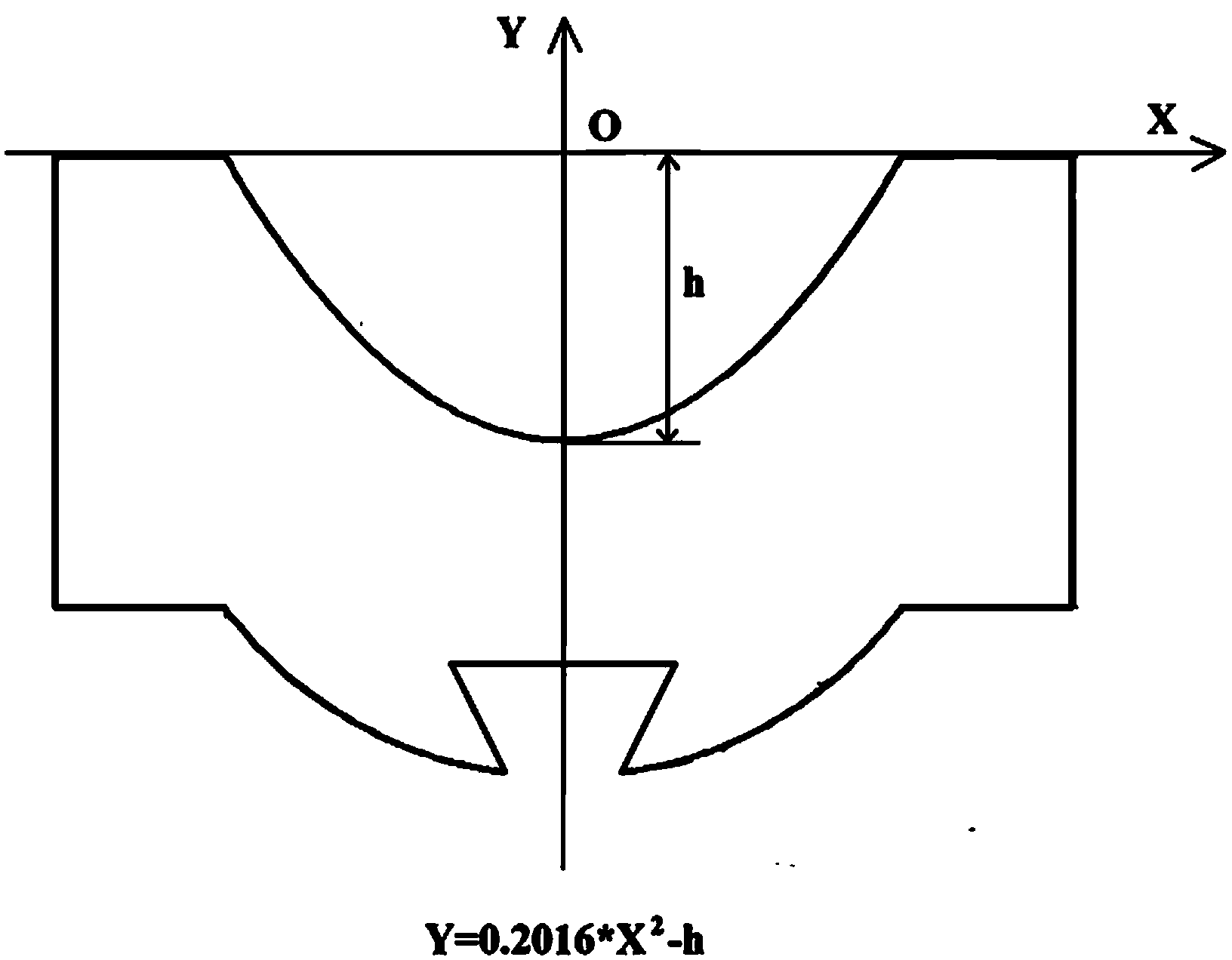 Combined metal solid armature for electromagnetic emission and manufacturing method thereof