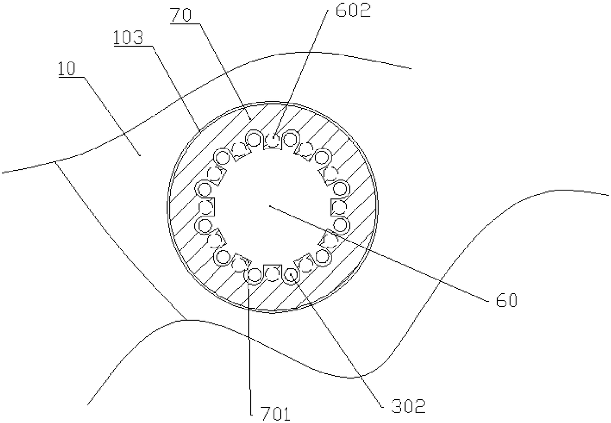 Transfer processing unit for internally toothed lock washers