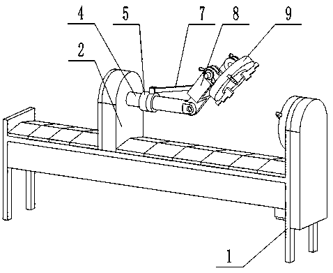 Multi-angle adjusting and clamping device for welding of special-shaped pipe fitting