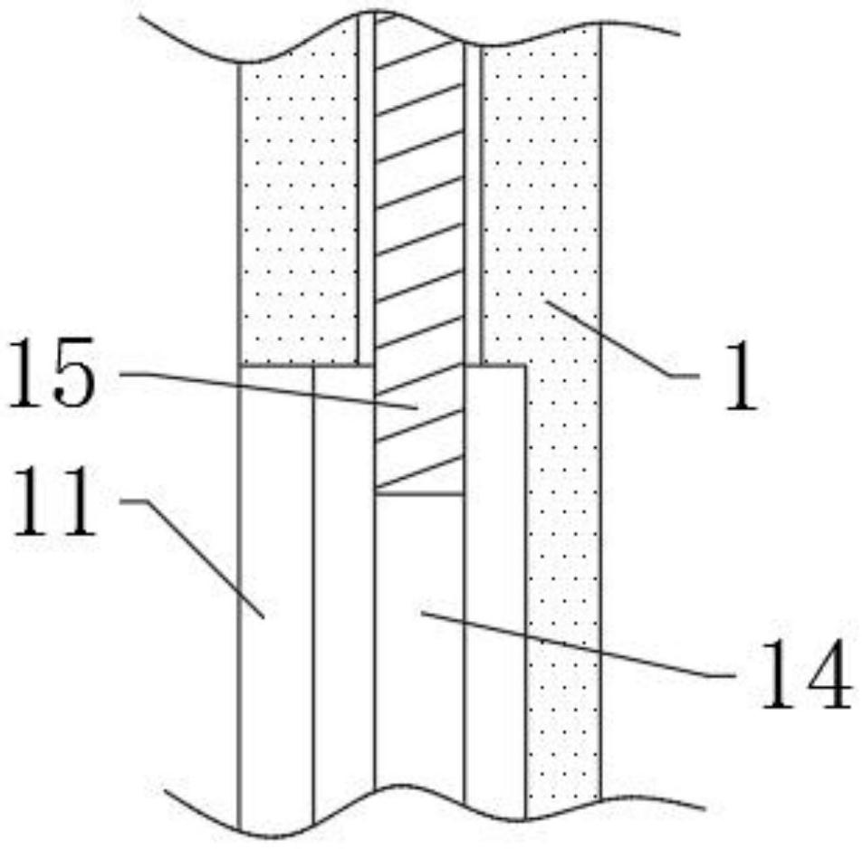 Solid-liquid sewage separation treatment device