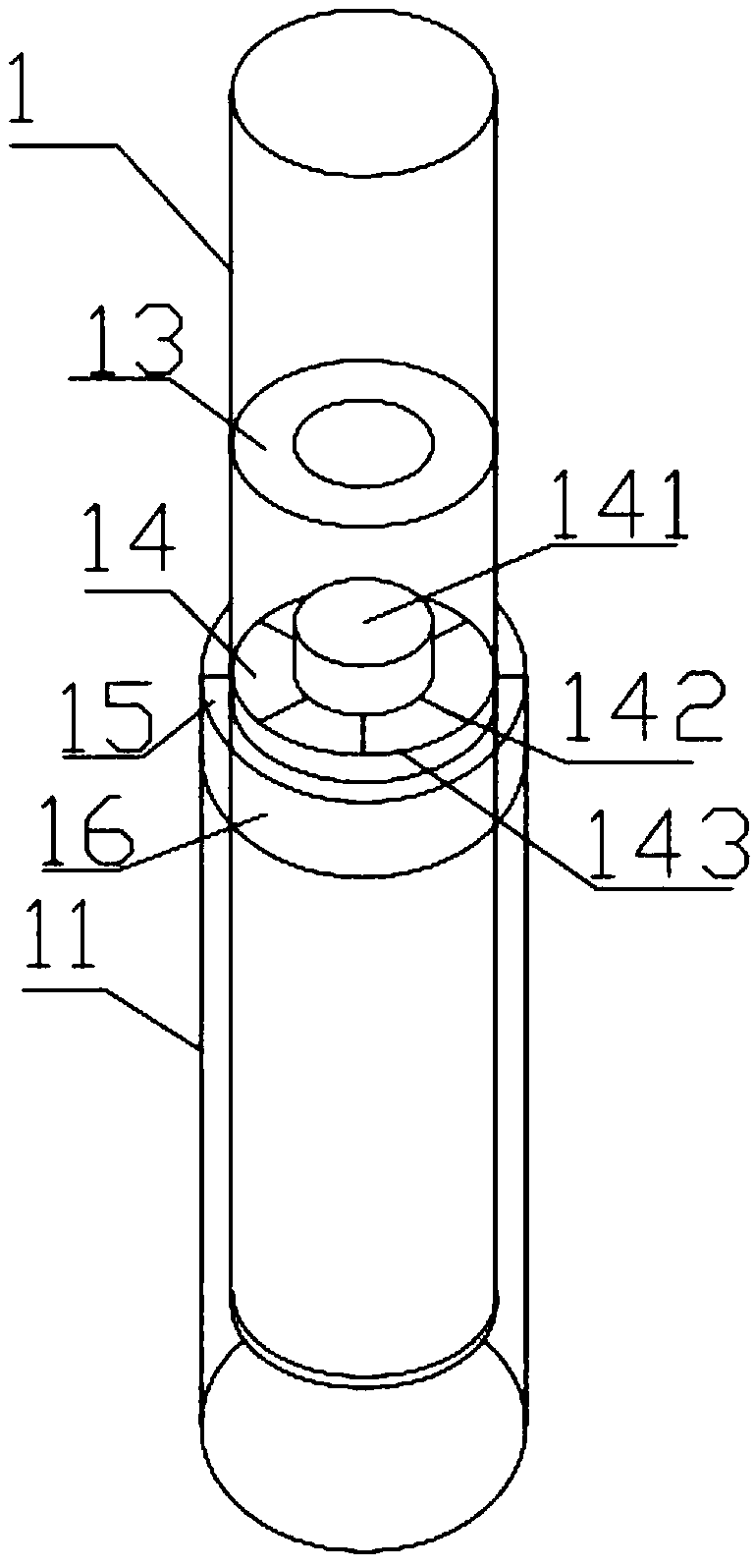 Pleural fluid collecting and sampling all-in-one drainage bottle