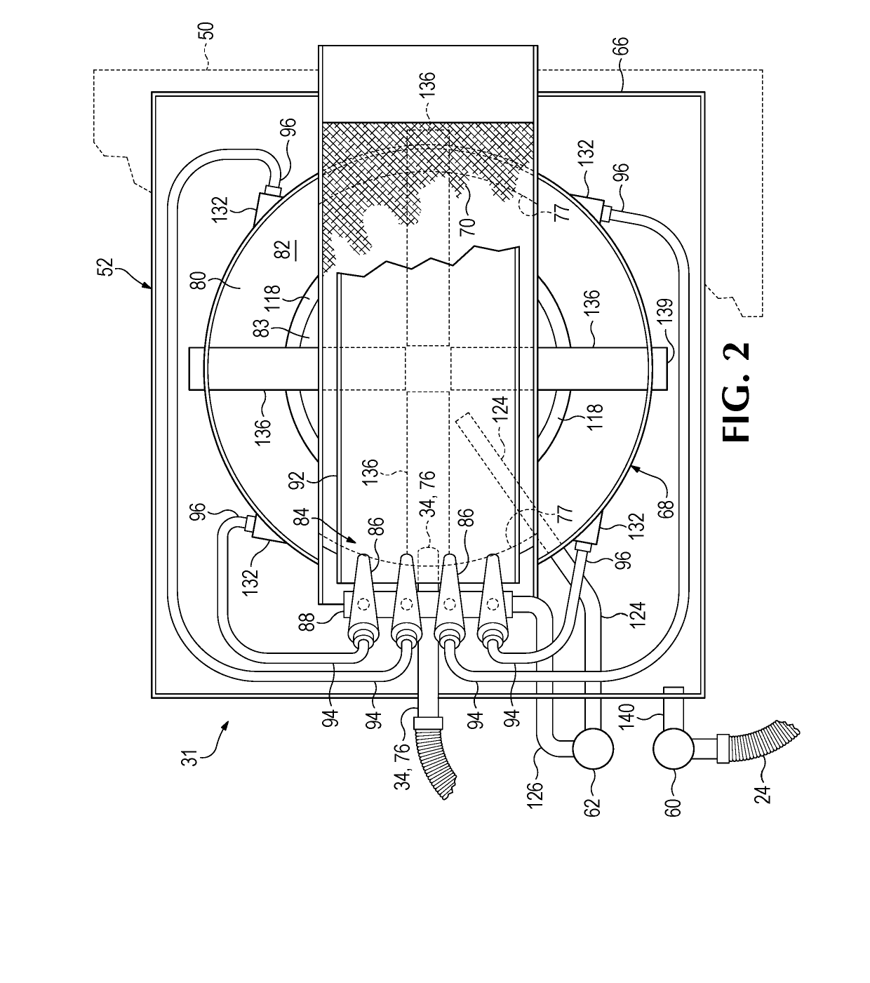 Method and apparatus for cleaning large pipes, such as storm drain conduits