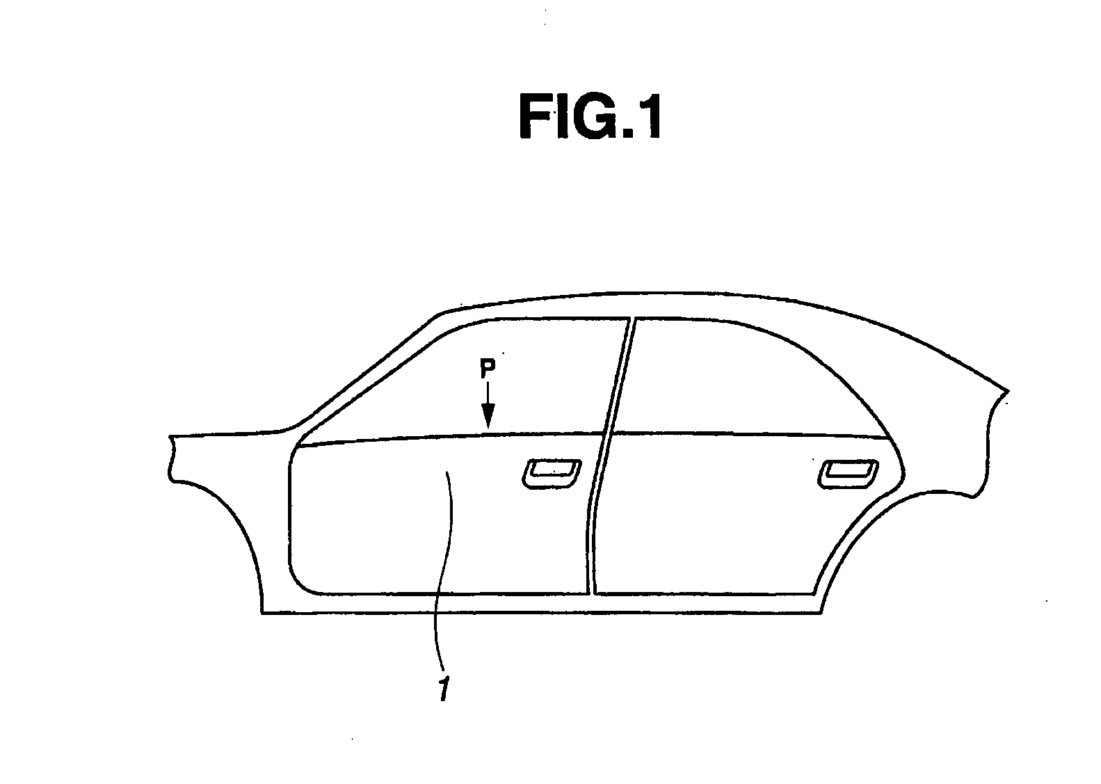 Door panel structure and method of producing the same