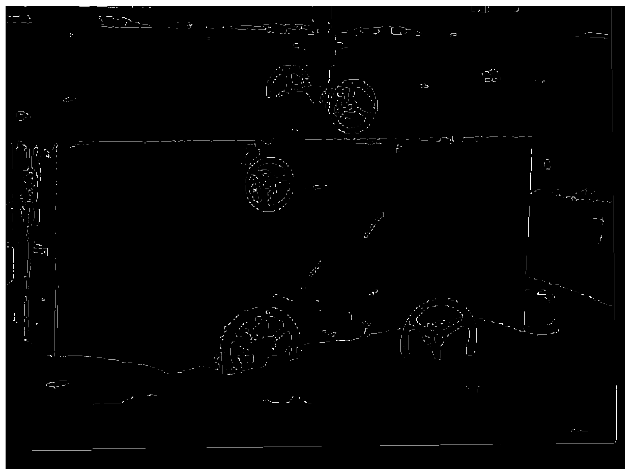 A polling map part target identification method based on generalized Hough transformation