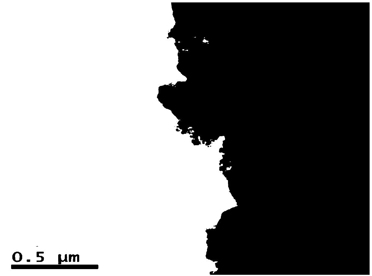 Lithium cobalt oxide positive electrode material of lithium ion battery with voltage of 4.45 V or above and preparation method of lithium cobalt oxide positive electrode material