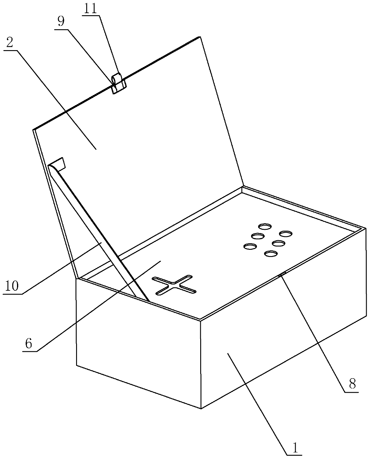 A gift box and its manufacturing process