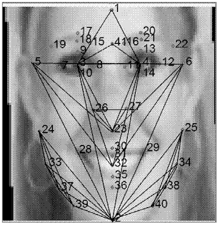 Geometrical feature-based human face aesthetics analyzing method