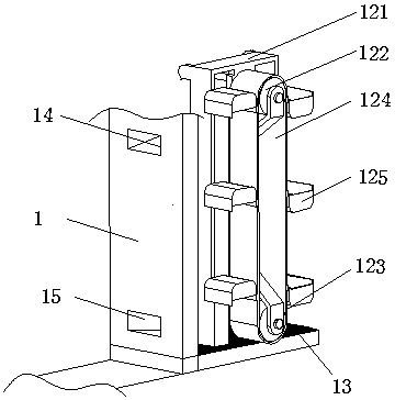 Mine rock rolling machine with adjustable discharge size