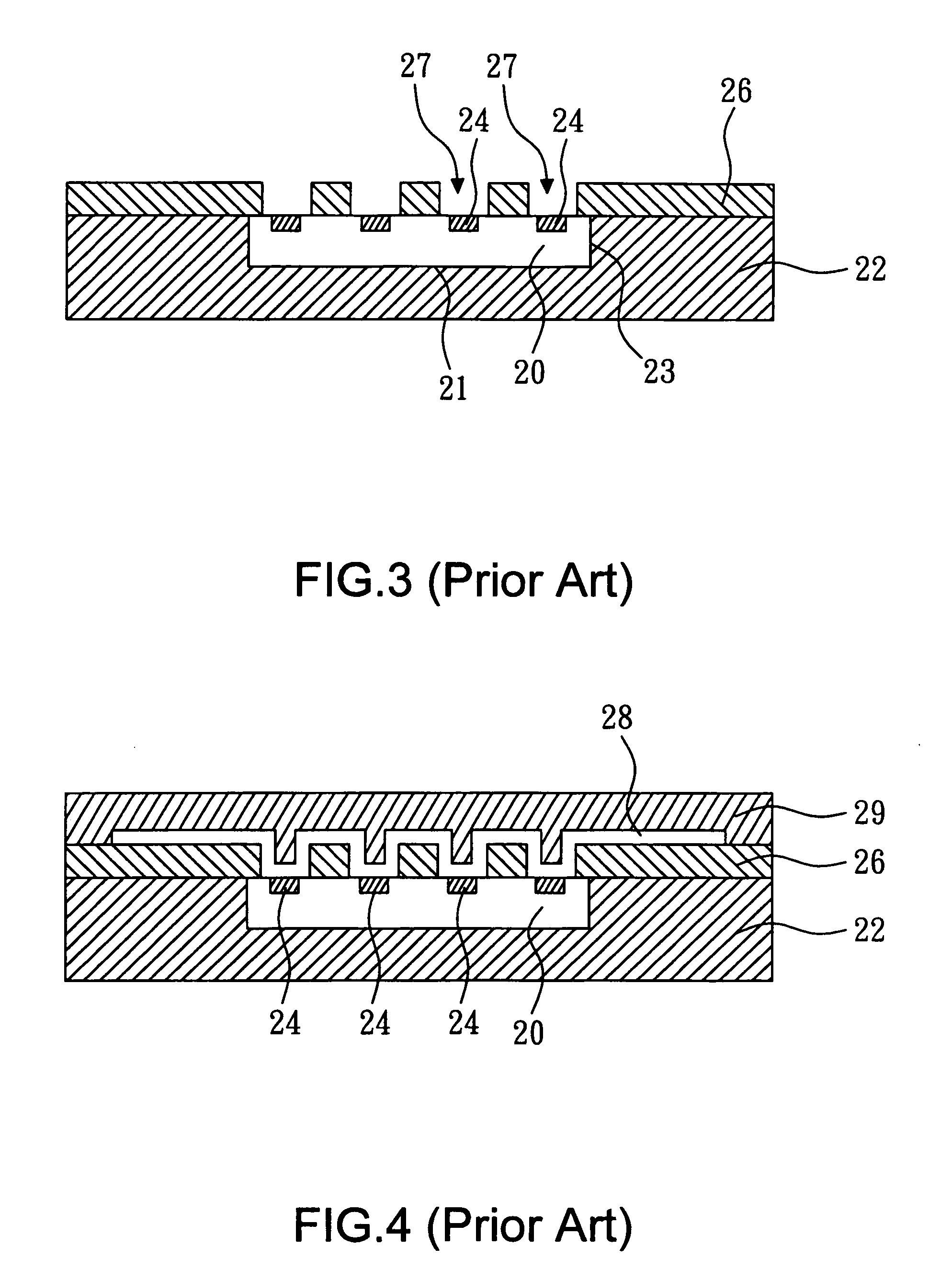 Semiconductor package having an optical device and a method of making the same