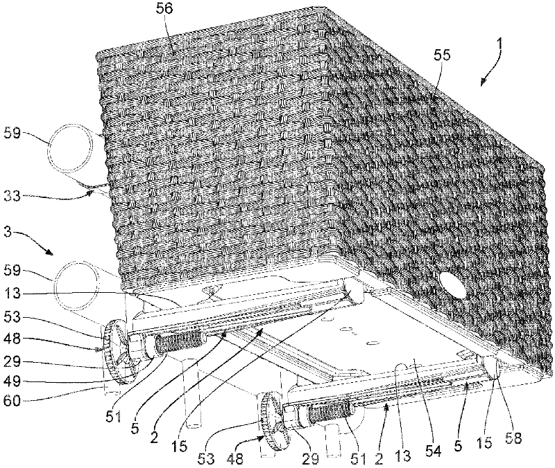 Flower box holding device