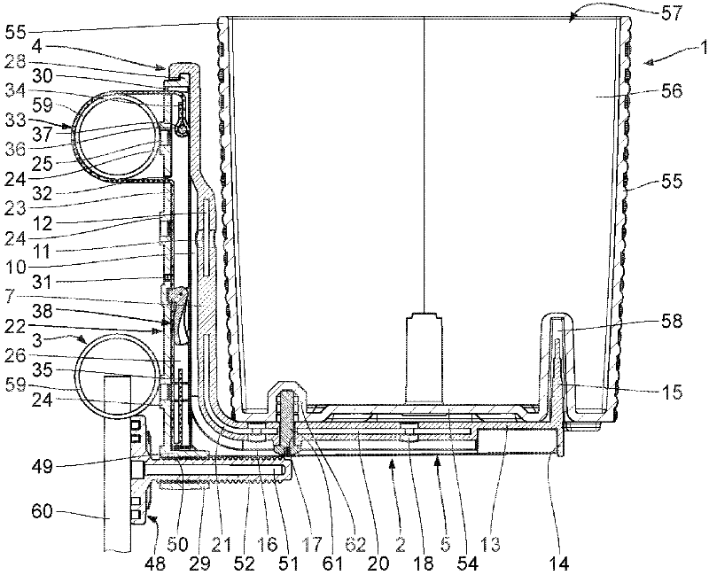 Flower box holding device