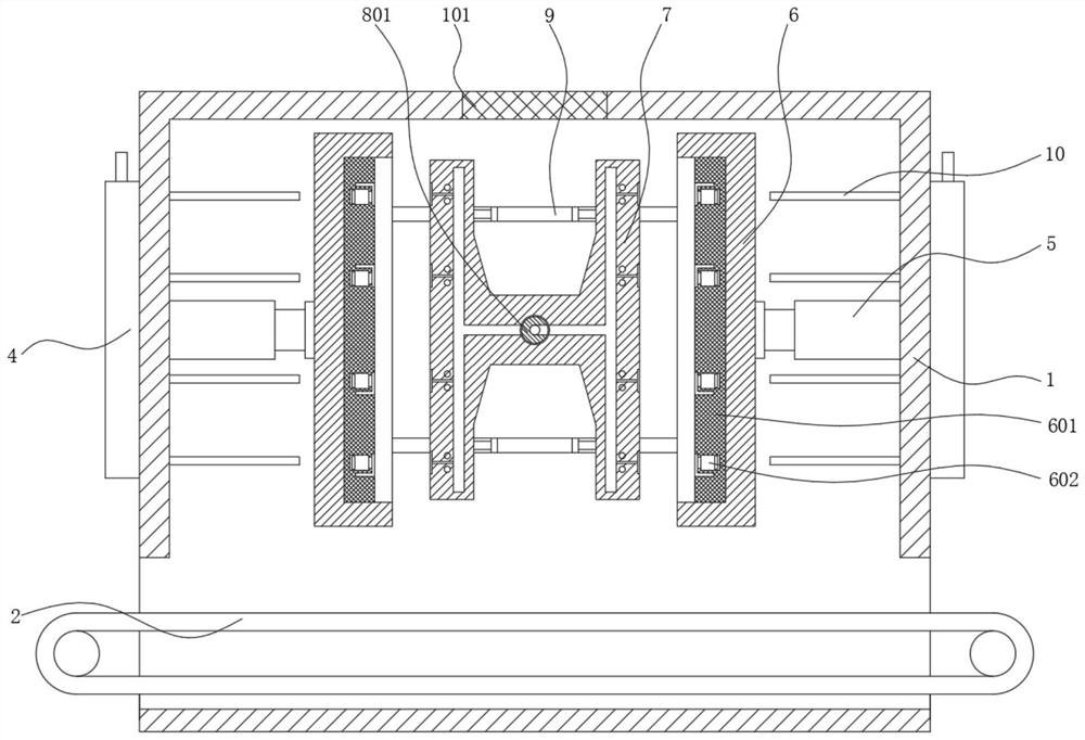 Notebook computer battery case production mold and cooling method