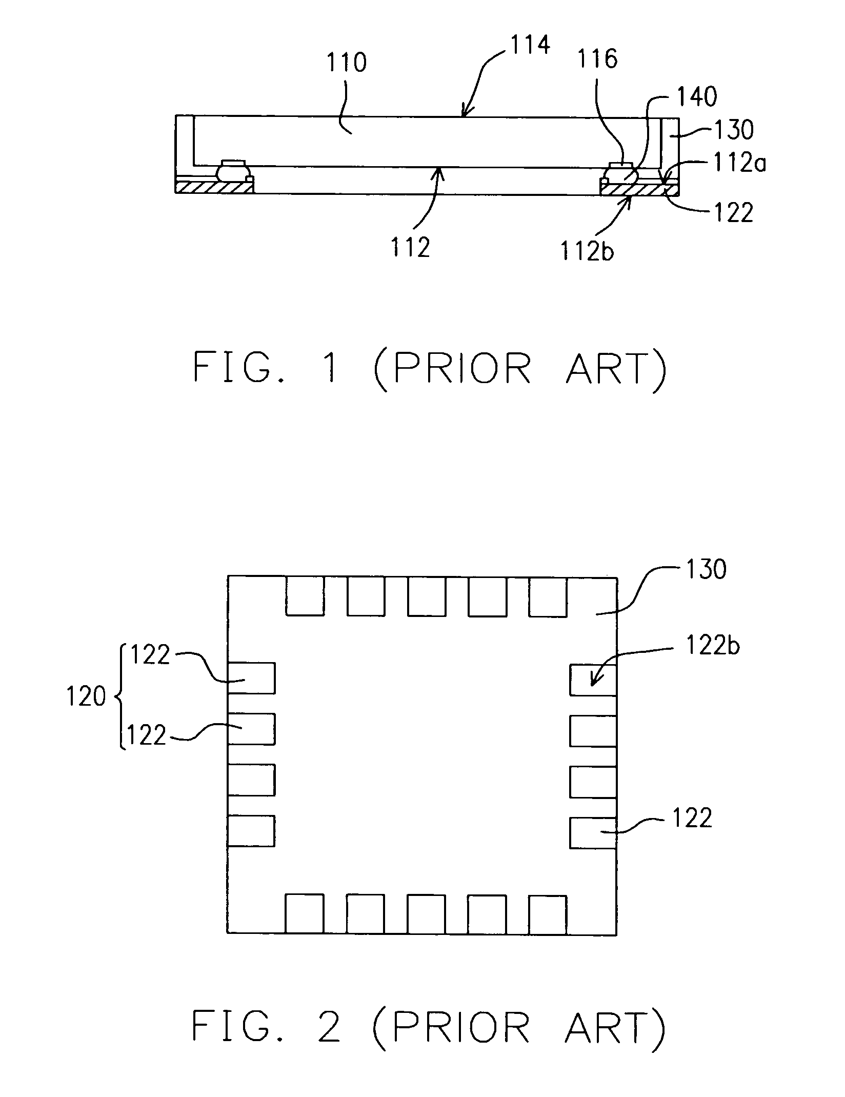 Flip-chip type quad flat package and leadframe