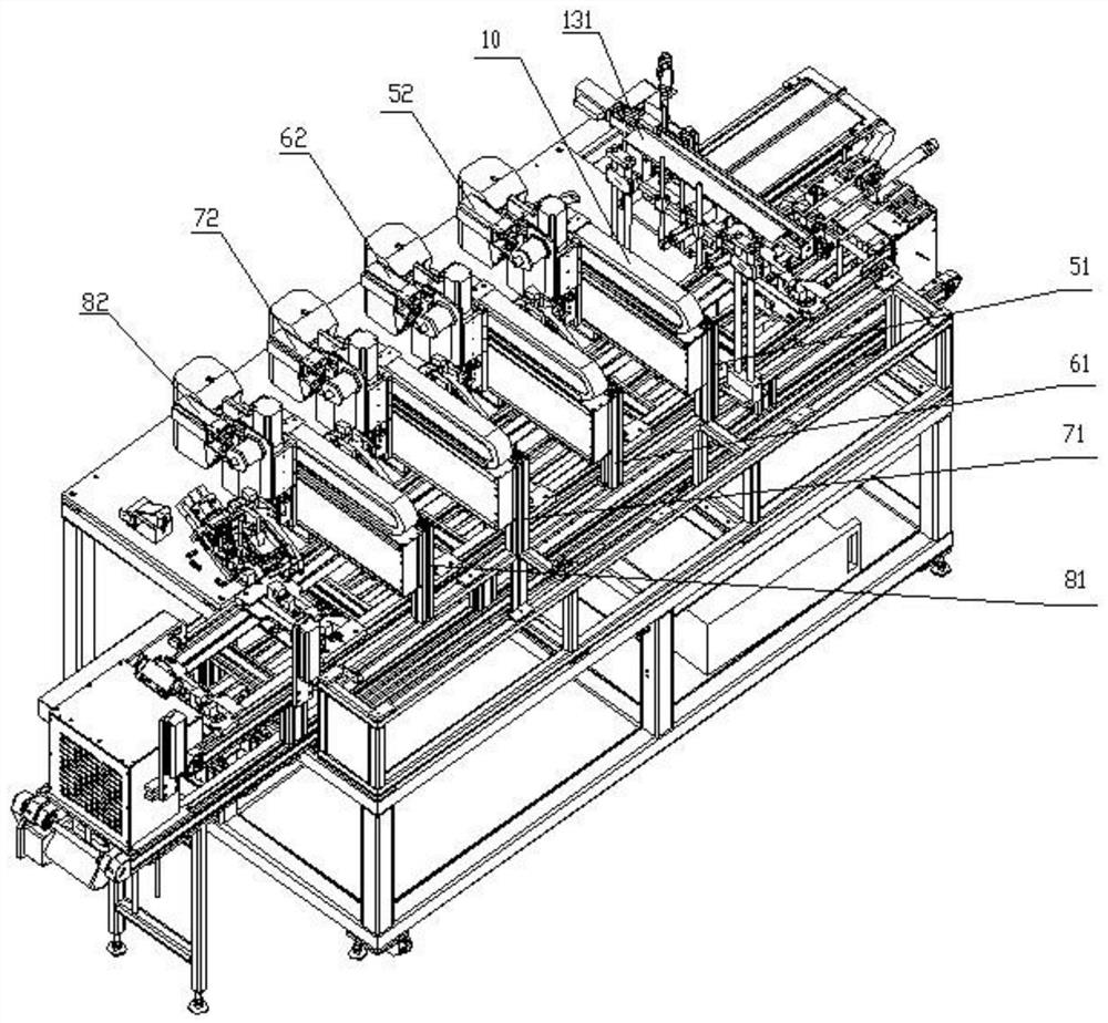 An easily adjustable multi-layer circuit board electric welding device