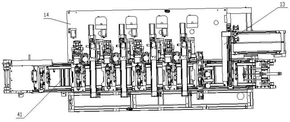 An easily adjustable multi-layer circuit board electric welding device