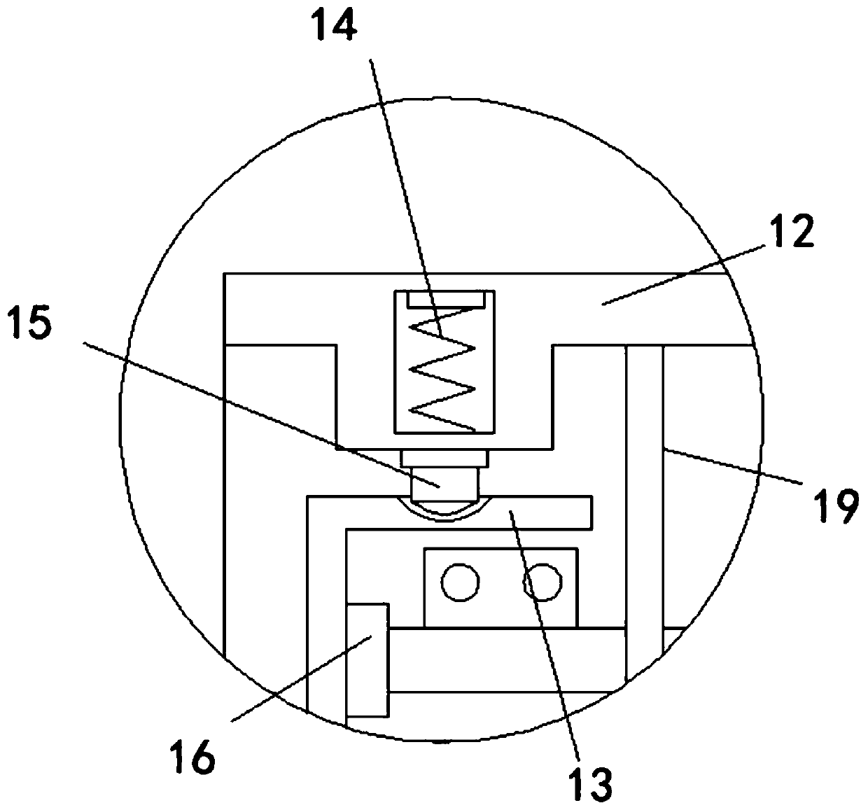 Water-based antibacterial fingerprint-resistant UV paint filtering device and preparation method thereof