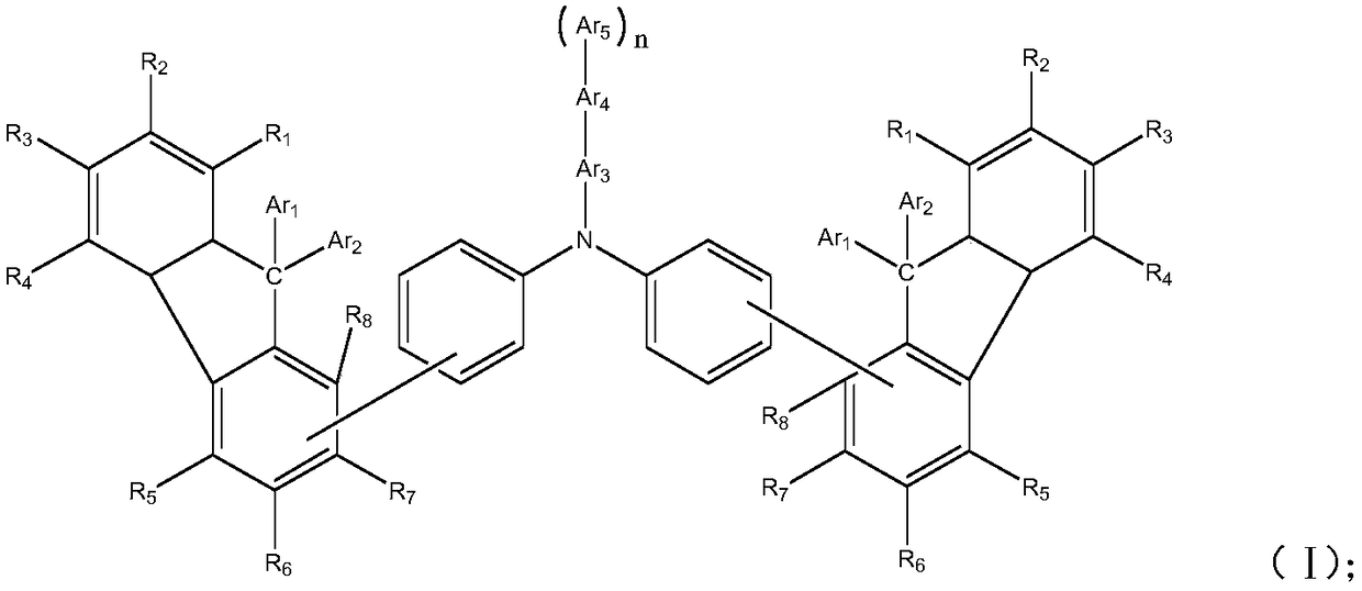 Arylamine derivative, and preparation method and application thereof