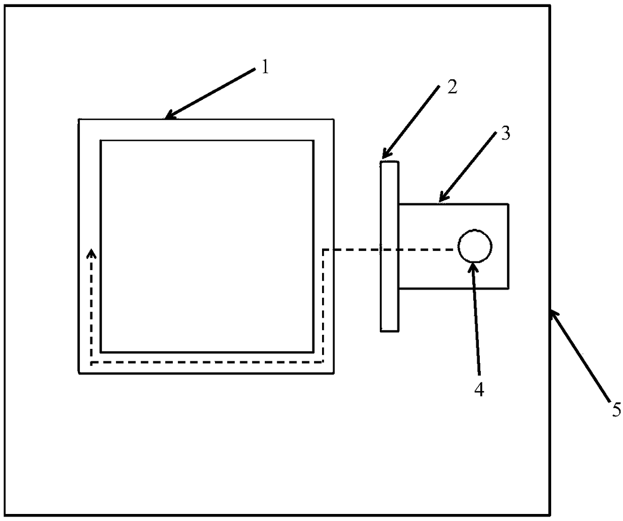 A wideband phased array antenna element and a radiation method thereof