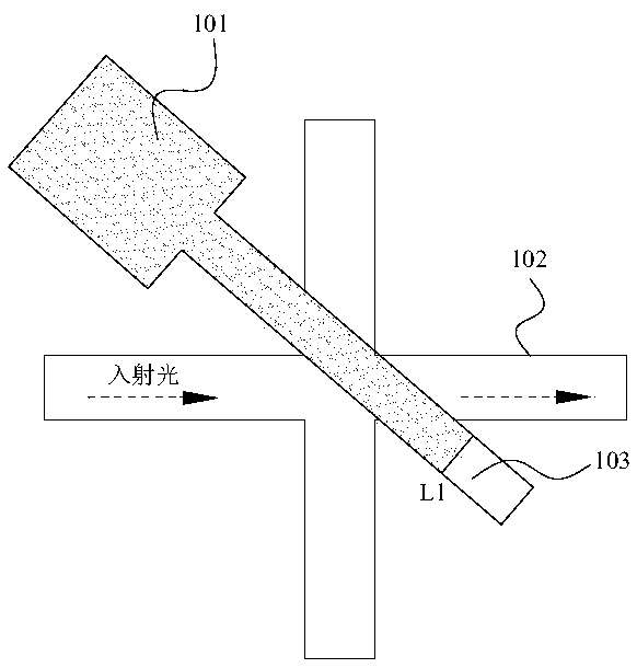 Optical communication switch, optical control method, array substrate and display device