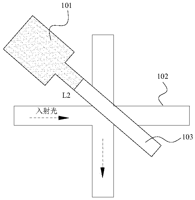 Optical communication switch, optical control method, array substrate and display device