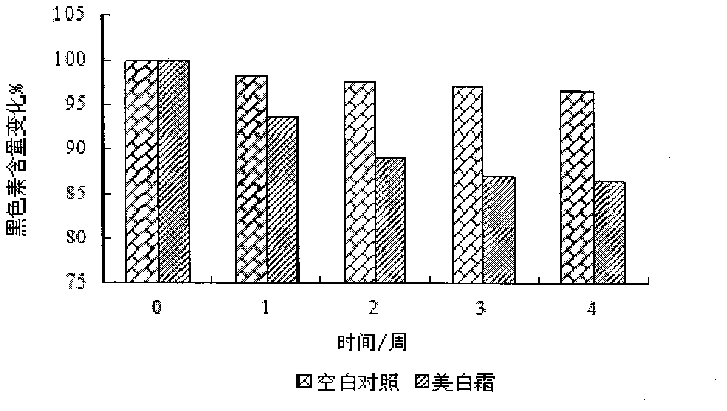 Whitening plant extract combination and application thereof in cosmetics