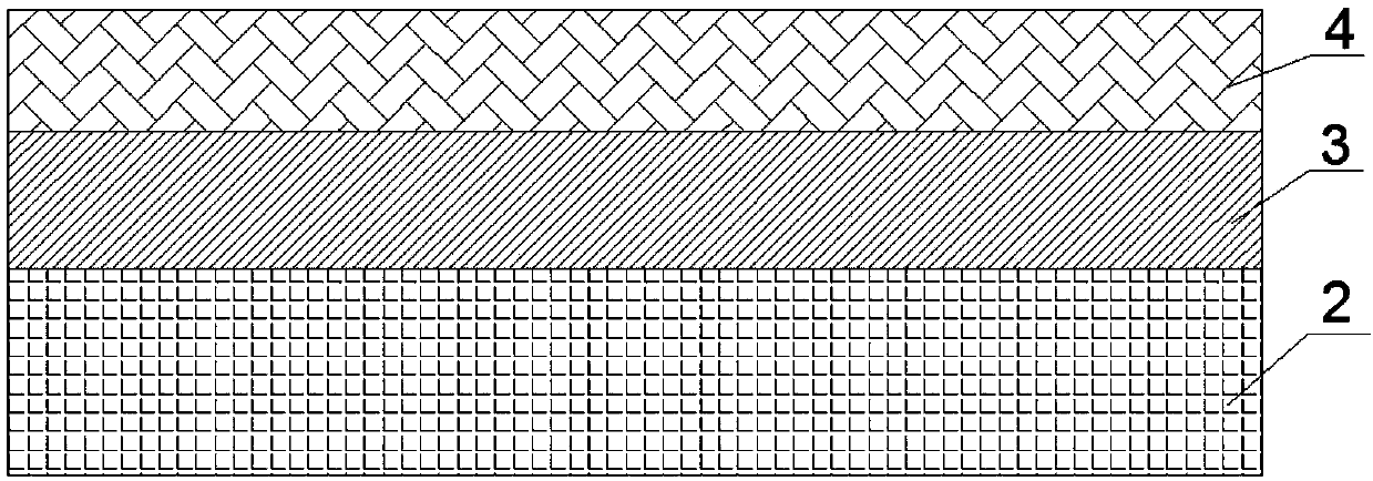 Anti-cross color dyeing laundry sheet, preparation method and use method thereof