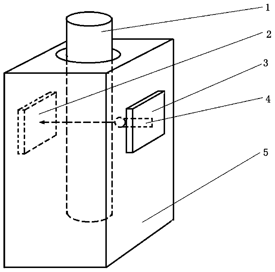 Instrument for identifying color of liquid culture medium