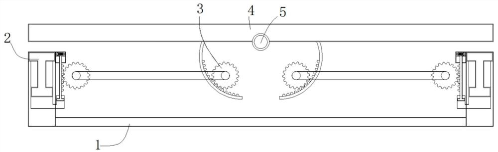 Automatic leveling mechanism for square cabin