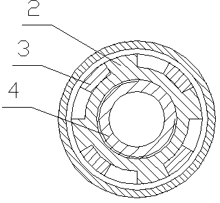 Mechanical-hydraulic double-acting release rotary tail pipe hanger