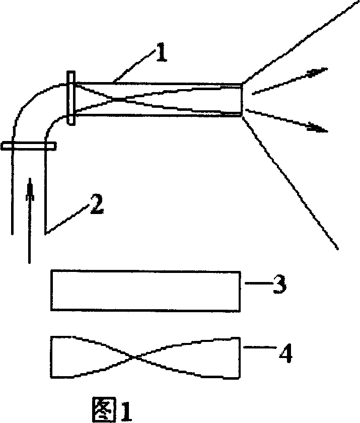 Constant speed retrofitted low NOx coal powder burner