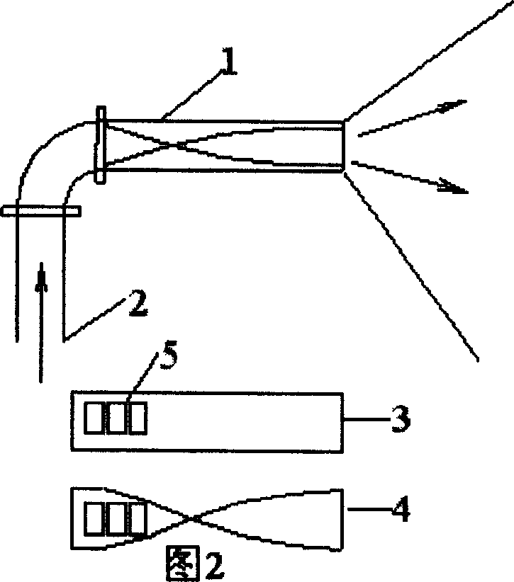 Constant speed retrofitted low NOx coal powder burner