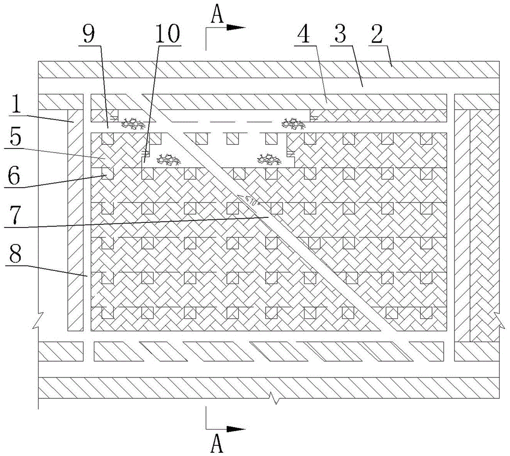 Mechanized benching room-and-pillar mining method