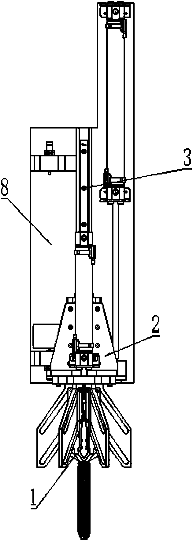 Fruit mesh bag opening and conveying system