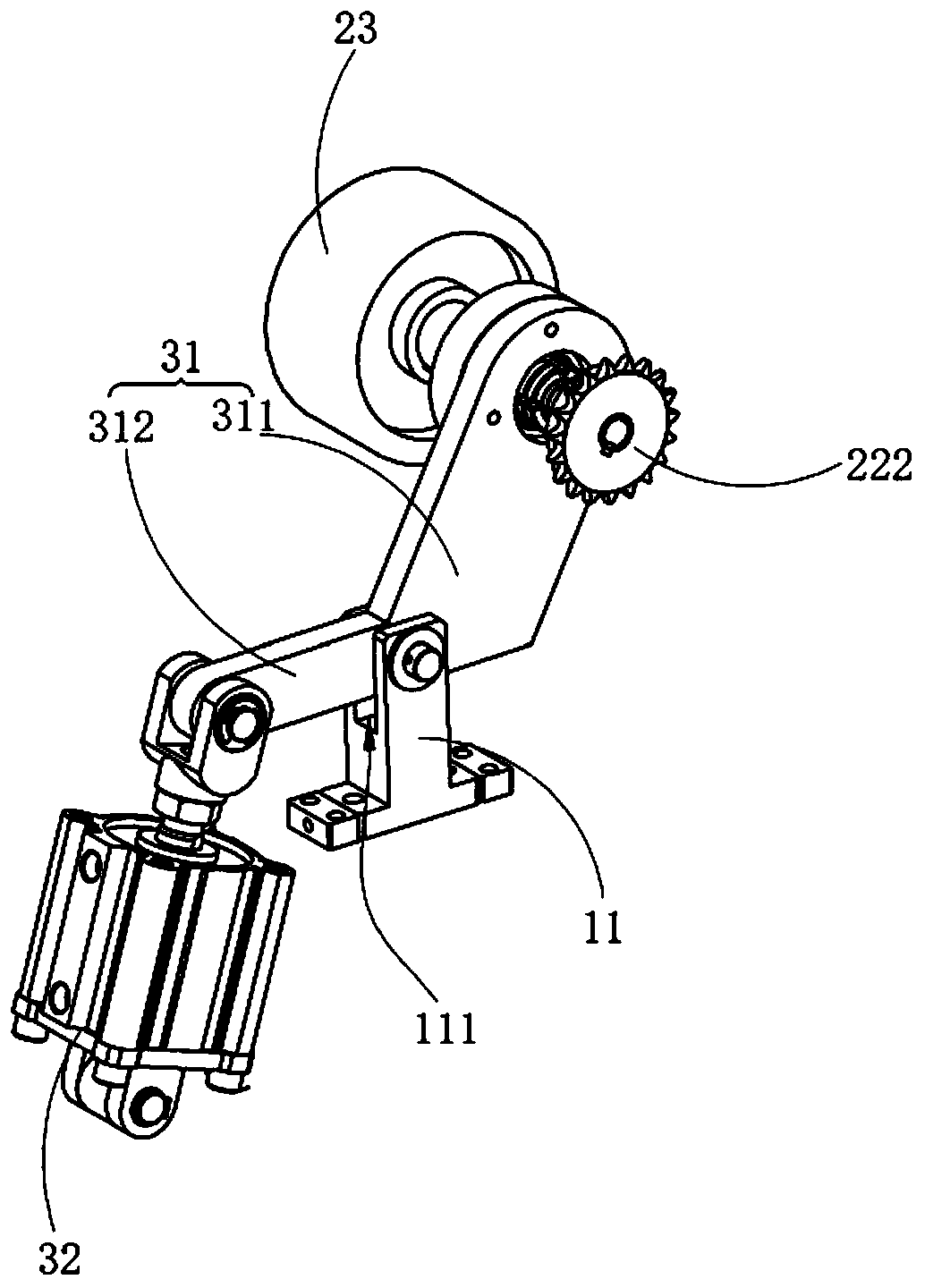 Instrument trolley transmission equipment