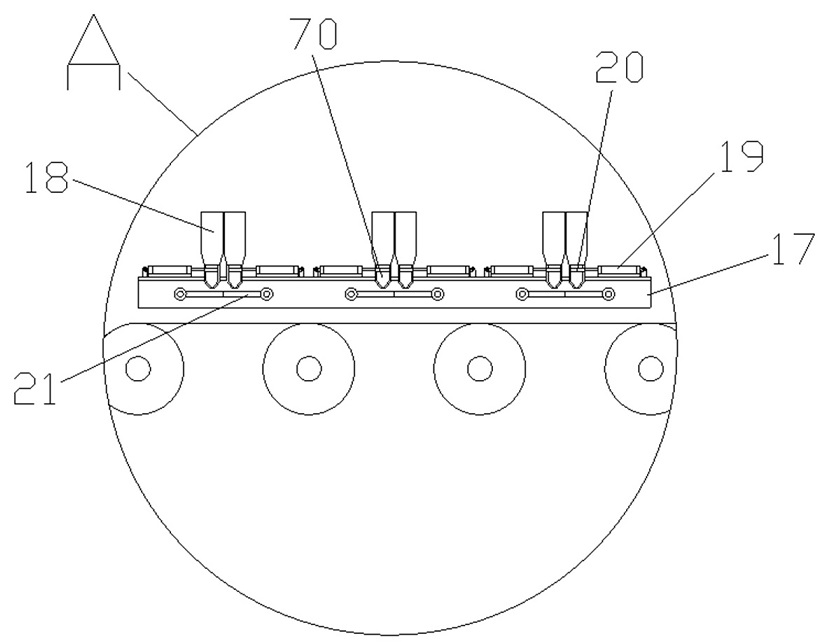 Diaper type pet pants processing equipment