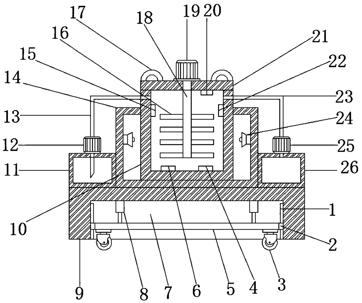 Constant temperature cell culture device for biotechnology research and development