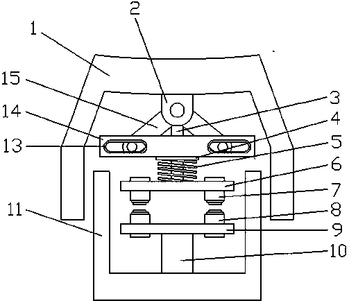 Direct-acting mechanical keyboard switch